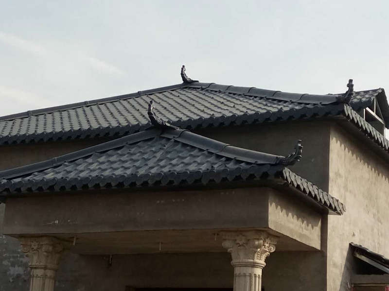 河南仿古樹(shù)脂瓦案例展示